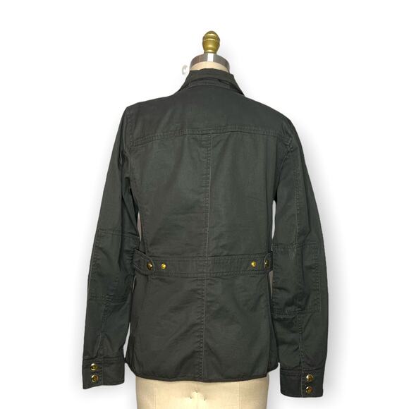 J. Crew Downtown Field Jacket size XS Mossy Brown - Picture 8 of 16